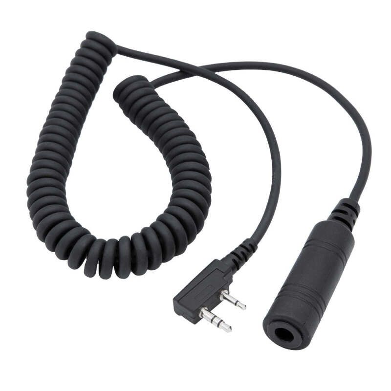 Rugged Radios CC-5R-OFF OFFROAD Headset / Helmet Coil Cord Cable for  and Kenwood Radios