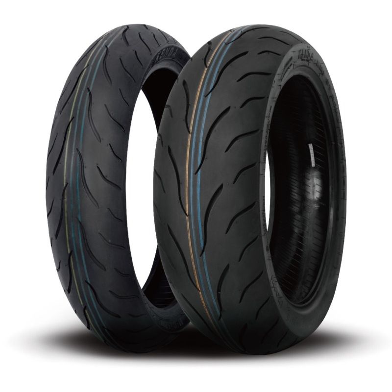 Kenda 040015017B1 KM1 Sport Touring Radial Rear Tire - 190/50ZR17 4PR 73W TL 144R2061