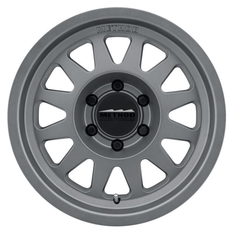 Method Wheels MR70468060800 Method MR704 16x8 0mm Offset 6x5.5 106.25mm CB Matte Titanium Wheel