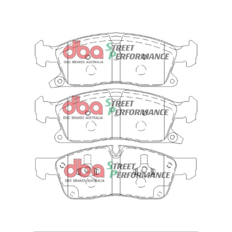 DBA 11-20 Dodge Durango (330mm Front Rotor) SP Performance Front Brake Pads