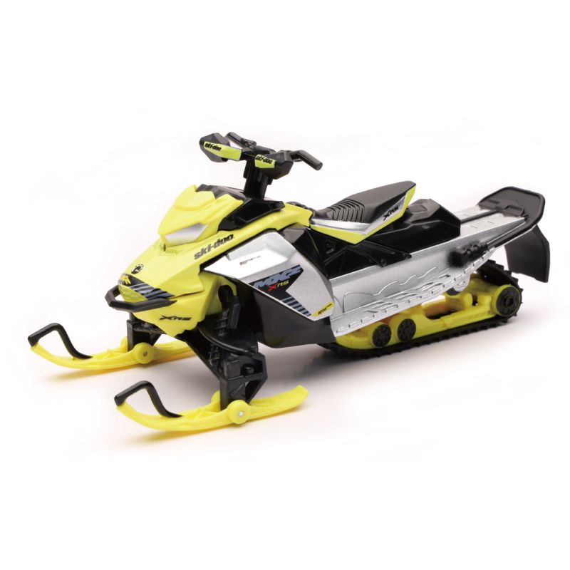 New Ray Toys 58203 Can-AM MXZ X-RS Snowmobile (Yellow)/ Scale - 1:20