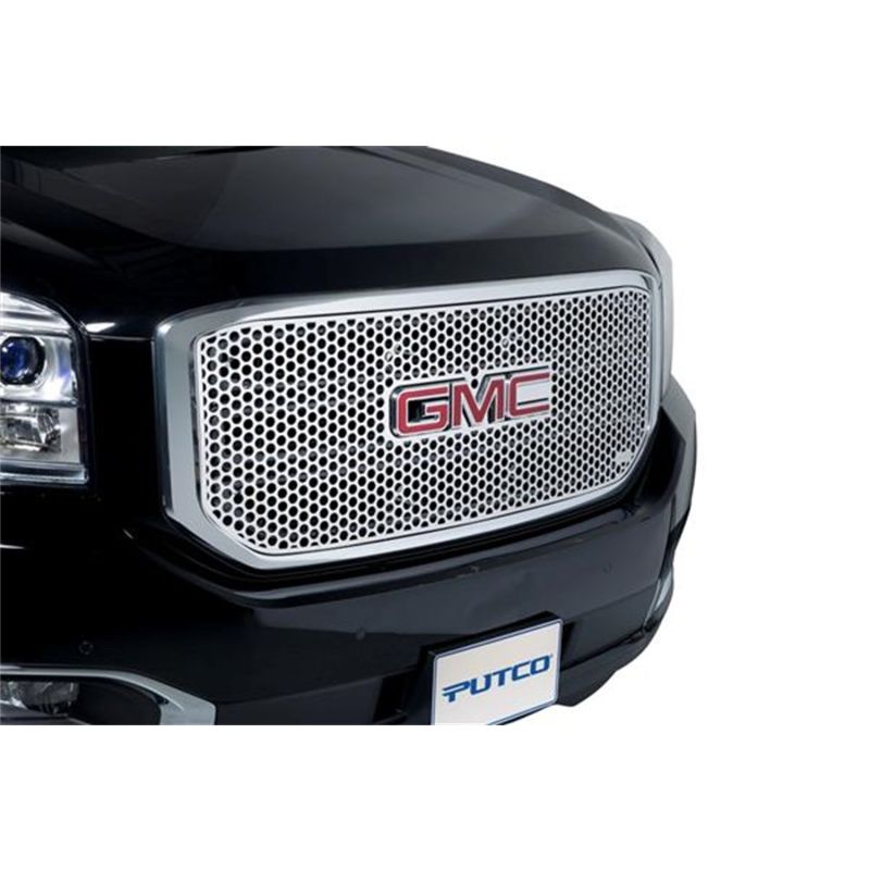 Putco 84204 15-20 GMC Yukon XL Punch Stainless Steel Grilles