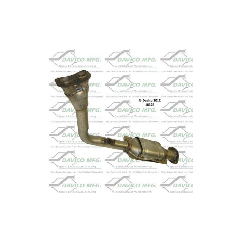 Davico Mfg 107376 CARB Exempt Direct Fit Catalytic Converter