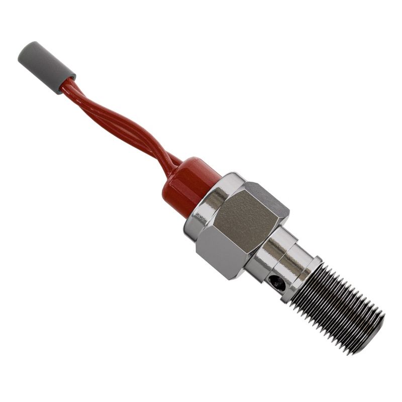 Goodridge PBL775-03SC Single Brake Light Switch Bolt 3/8x24 (18mm Under Hex)