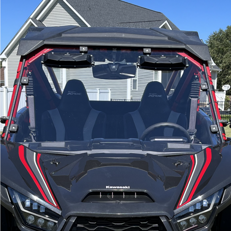 Seizmik 26097 20-23 Kawasaki KRX1000 Teryx Windshield Versa-Vent Hard-Coated