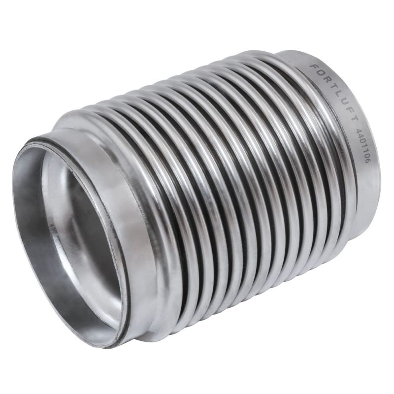 FORTLUFT 4401106 Flex Connector Bellows Stainless Steel, 2.50''x4.00''/63.5x100mm