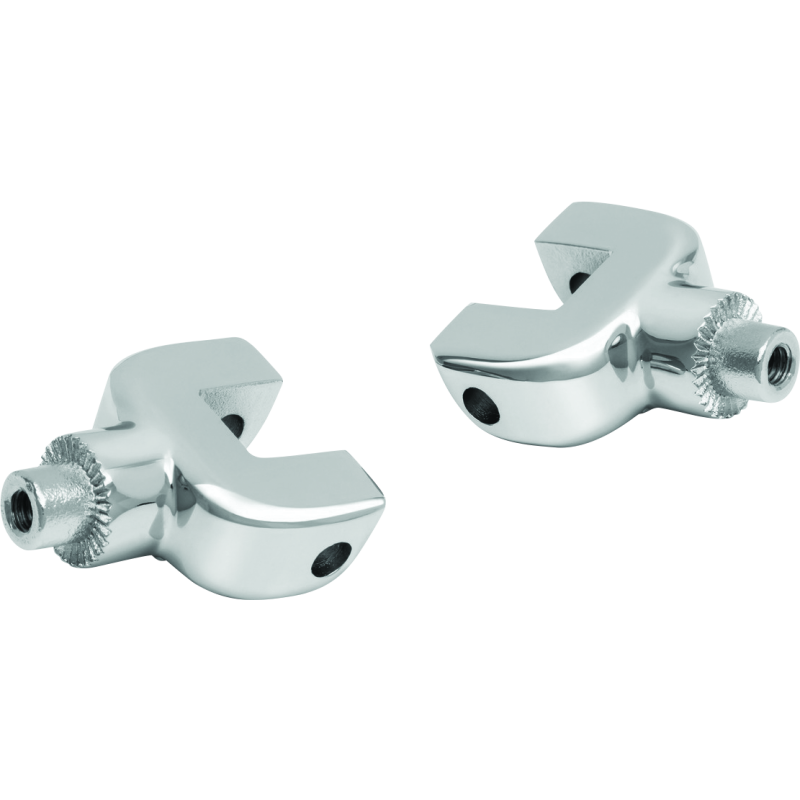 Kuryakyn 8928 Splined Passenger Peg Adapter Indian Chrome