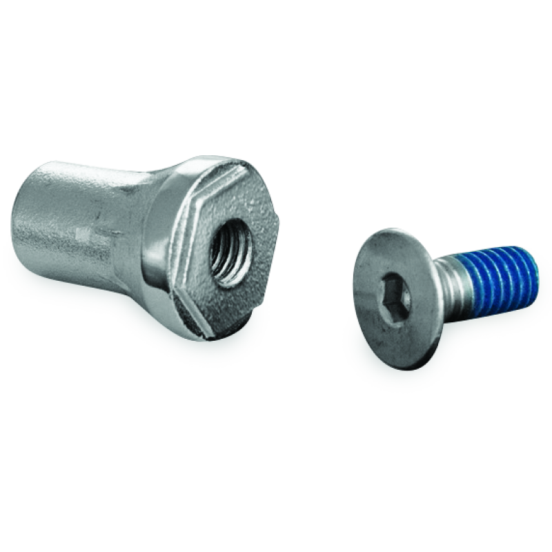 Kuryakyn 4376 Replacement Tapered Peg Mount With Screw Chrome