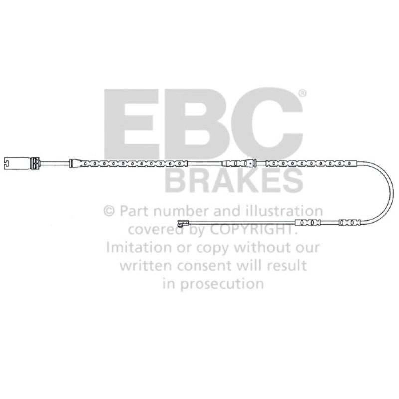 EBC 2010-2012 BMW 335xDrive 3.0L Twin Turbo (E92) Front Wear Leads