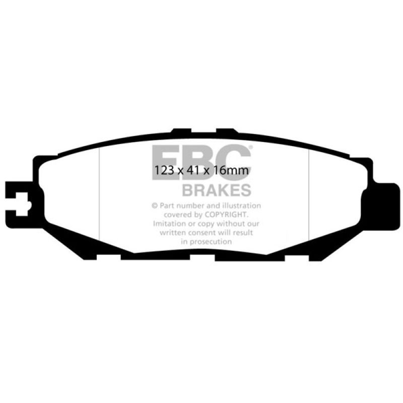 EBC UD613 93-94 Lexus LS400 4.0 Ultimax2 Rear Brake Pads