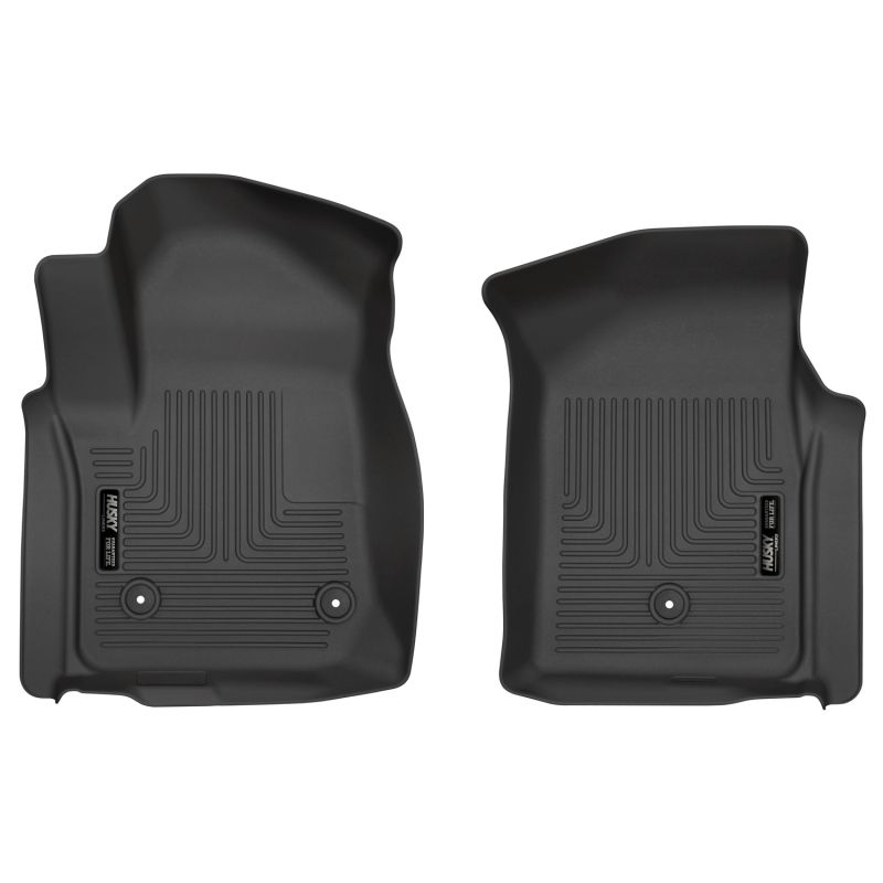 HUSKY LINERS HSK13201 19-  GM P/U Front Floor Liners Black
