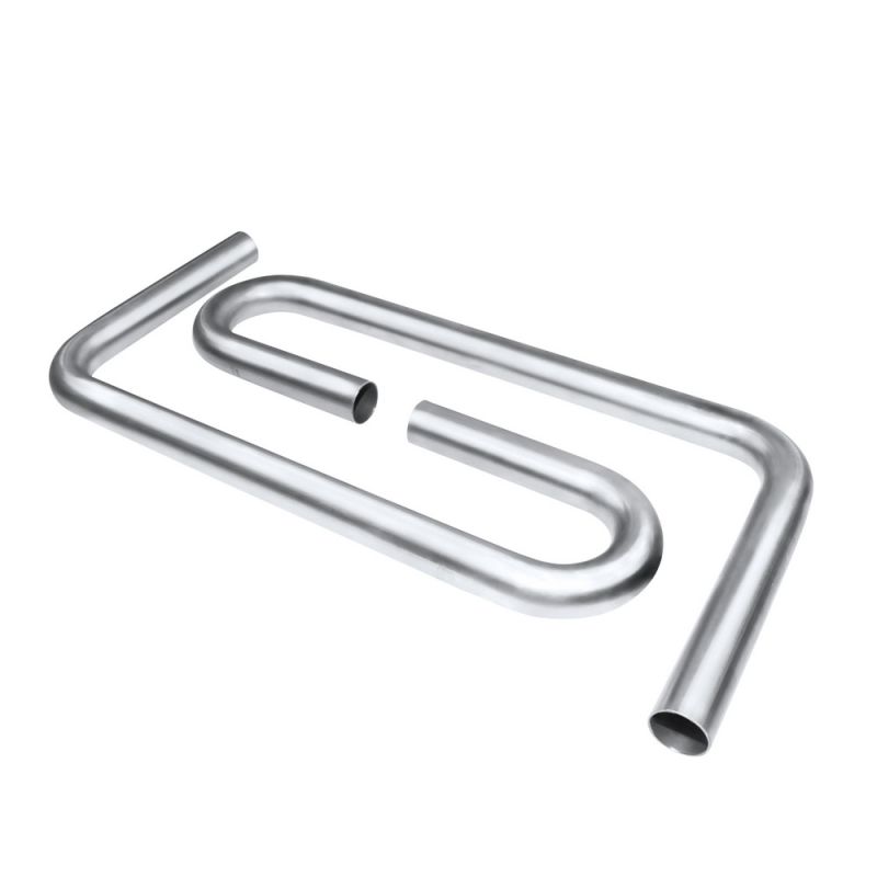 FORTLUFT 4401305 Custom Exhaust Tubing Kit 2 pcs Aluminized Steel Mandrel Bends