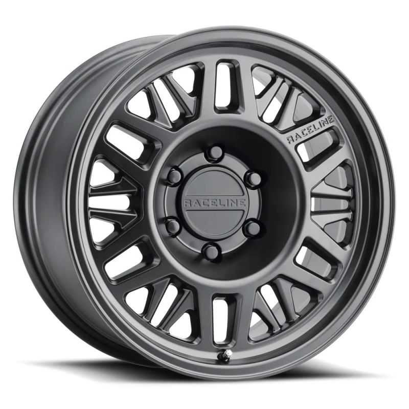 Raceline 451B Ryno 17x8.5in / 6x139.7 BP / 0mm Offset / 106.1mm Bore - Satin Black Wheel
