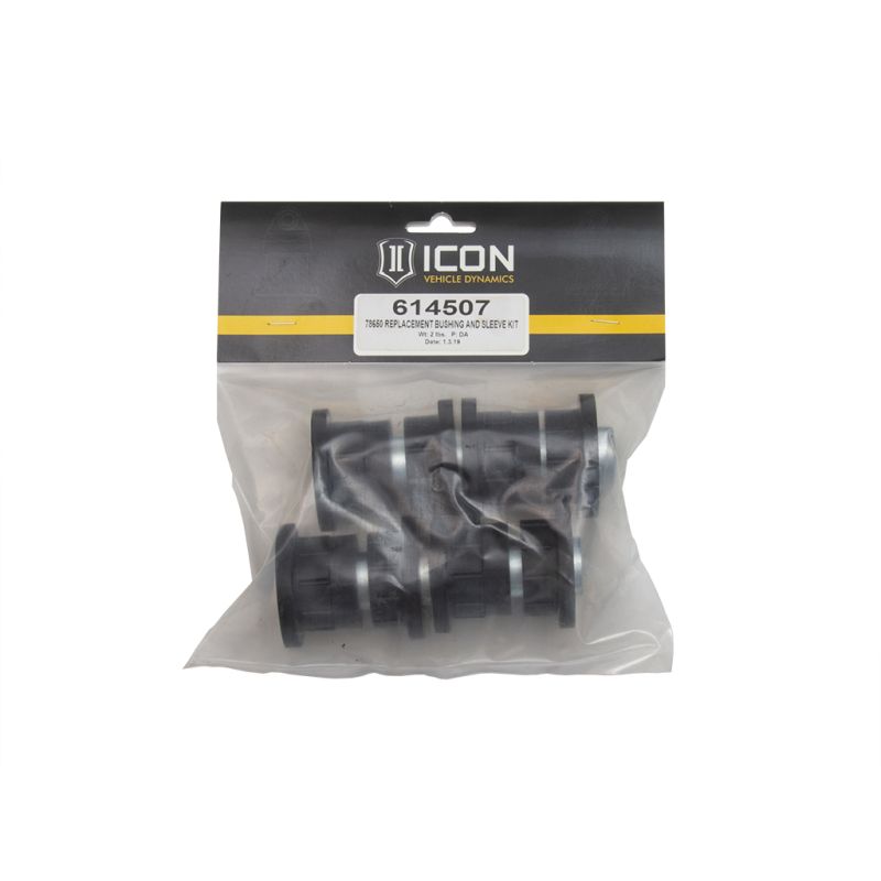 ICON 614507 78650 Upper Control Arm Bushing & Sleeve Kit
