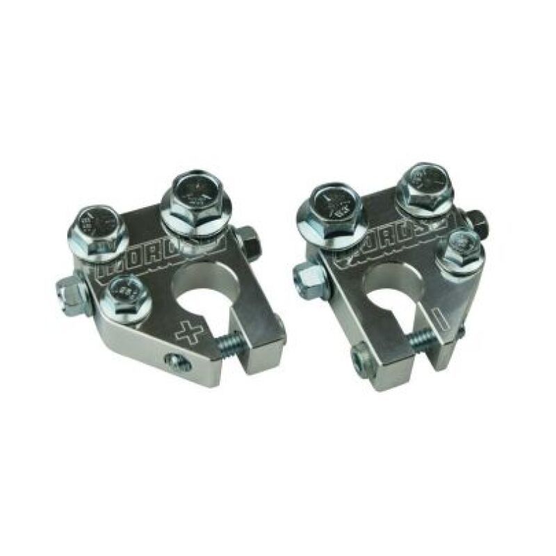 Moroso 74159 1GA Wire 1/2in Dia Stud Crimp/Solder Battery Cable Terminal Kit (2 Pack)