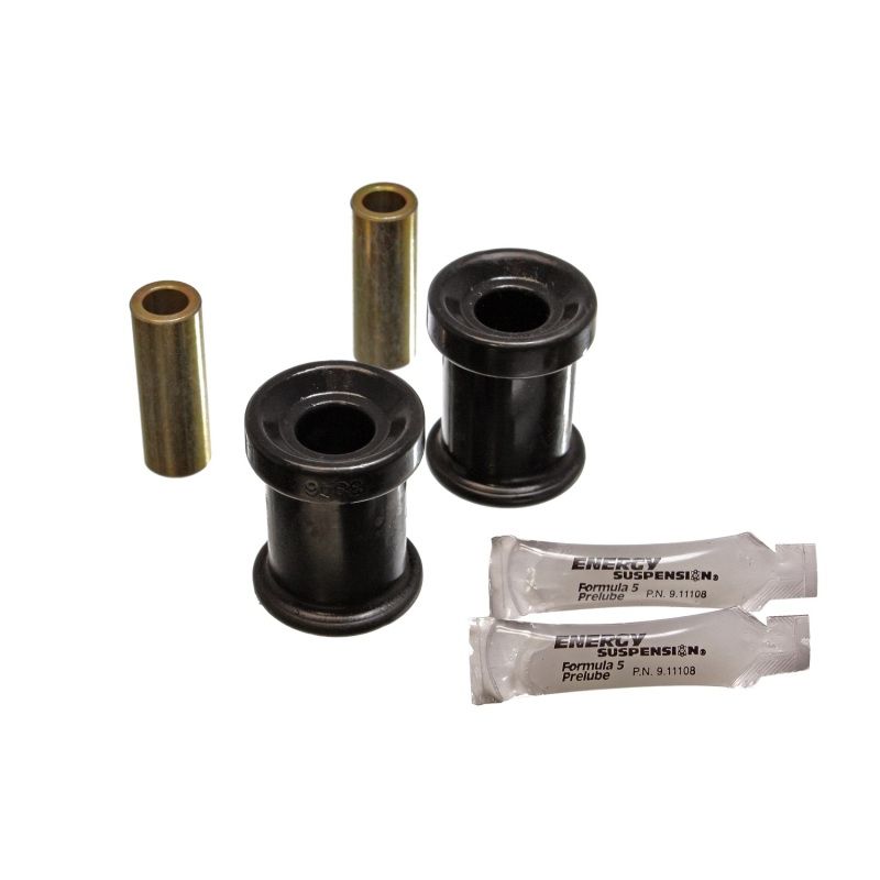 Energy Suspension 15.3116G 79-84 VW Rabbit / 83-87 Scirocco Black Rear Lower and Upper Control Arm Bushing Se