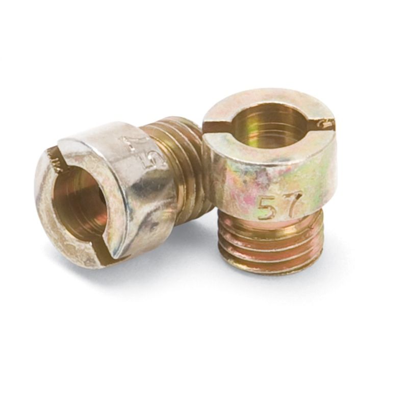 Edelbrock Standard Main Jets 1/4-32 Thread Jet 57 Size-0 056In Quantity-2