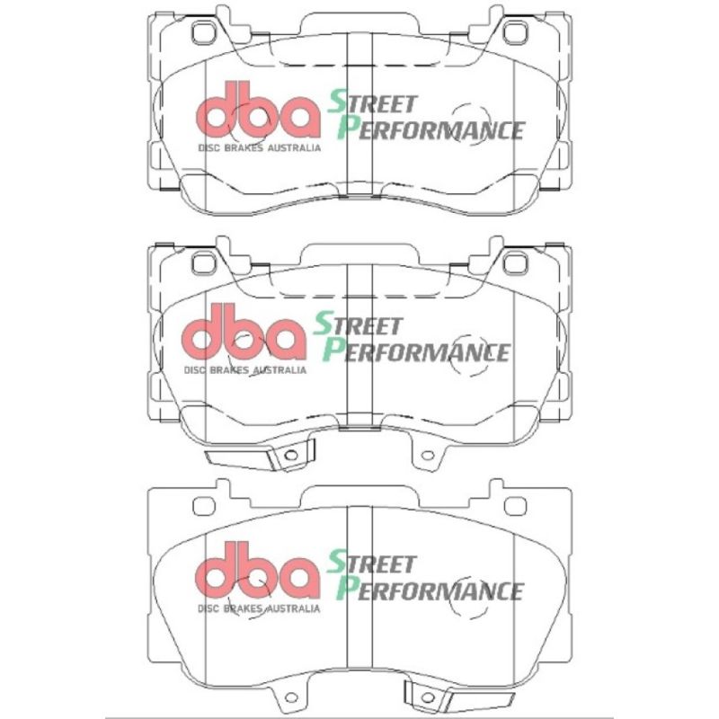 DBA 08/14-06/18 Ford Mustang 2.3 Ecoboost SP500 Brake Pads