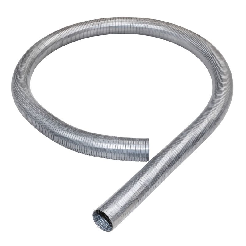 FORTLUFT 4401116 Galvanized Exhaust Flex Tube, 2.00''x72.00''/50.8x1830mm
