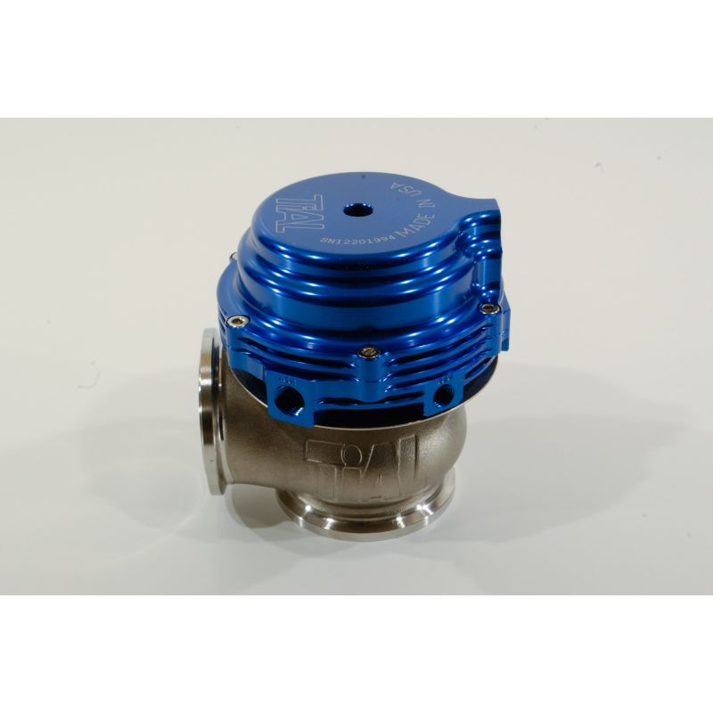 TiALSport MVR Wastegate 44mm (All Springs) w/V-Band Clamps - Blue