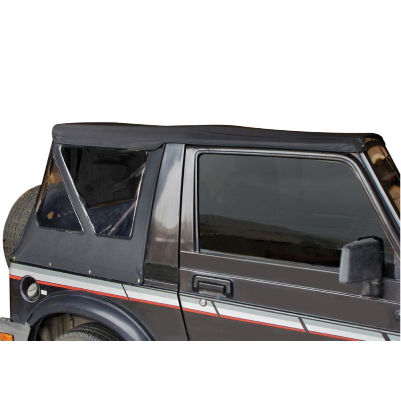 Rampage 98535 1986-1994 Suzuki Samurai Soft Top OEM Replacement - Black Diamond