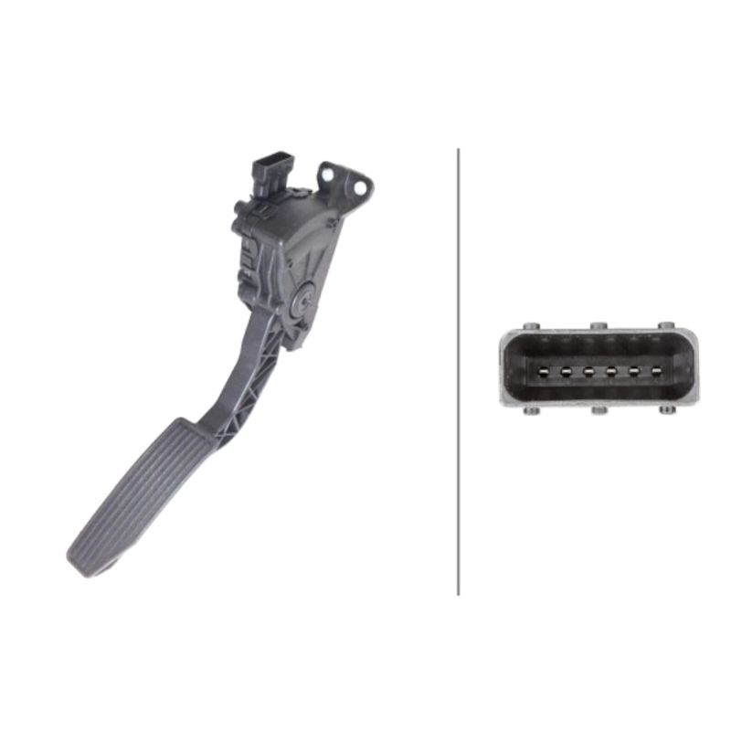 Hella 933902751 Accelerator Pedals