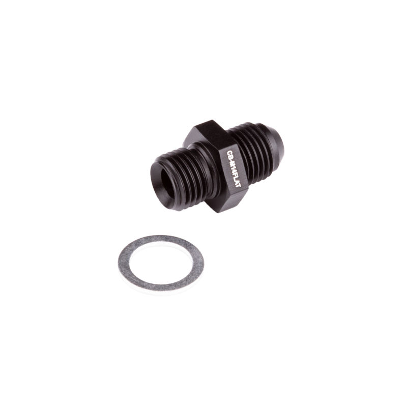 Chase Bays CB-M14CRUSH 14x1.5 to 6AN Adapter w/Aluminum Crush Washer