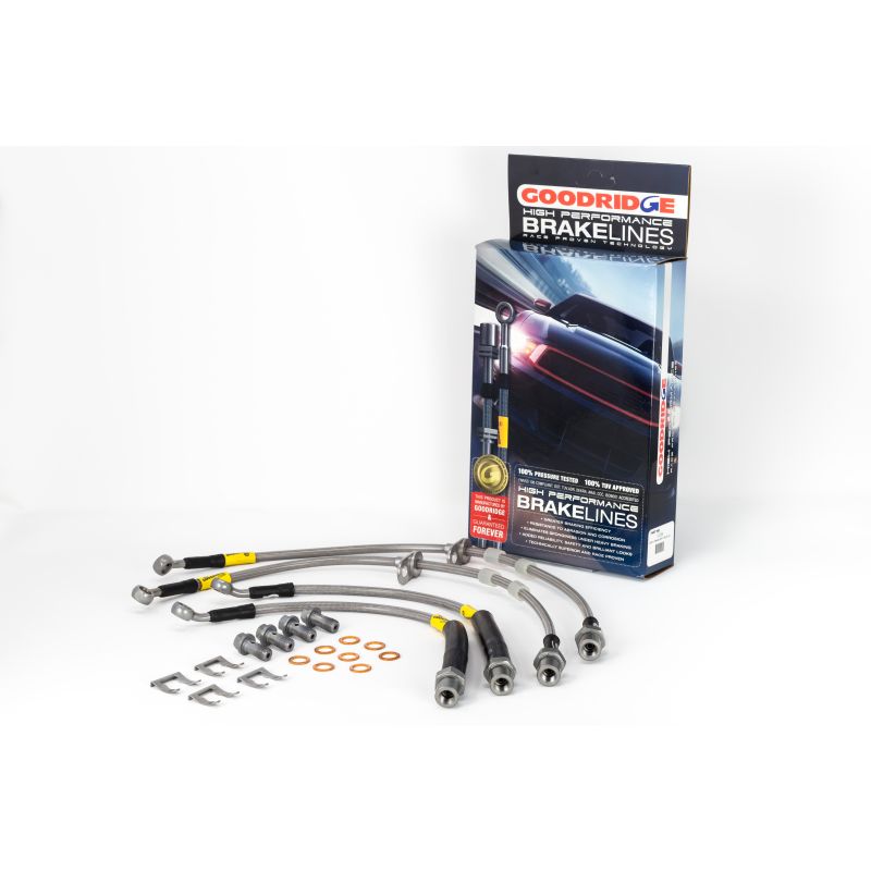 Goodridge 16-17 Chevrolet Camaro ZL1/SS (Excl. 1LE Pkg.) Models w/Brembo Calipers SS Brake Lines
