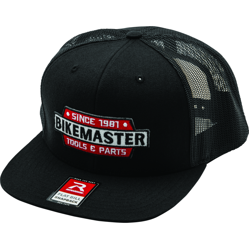 BikeMaster 803912 Patch Flat Bill Cap
