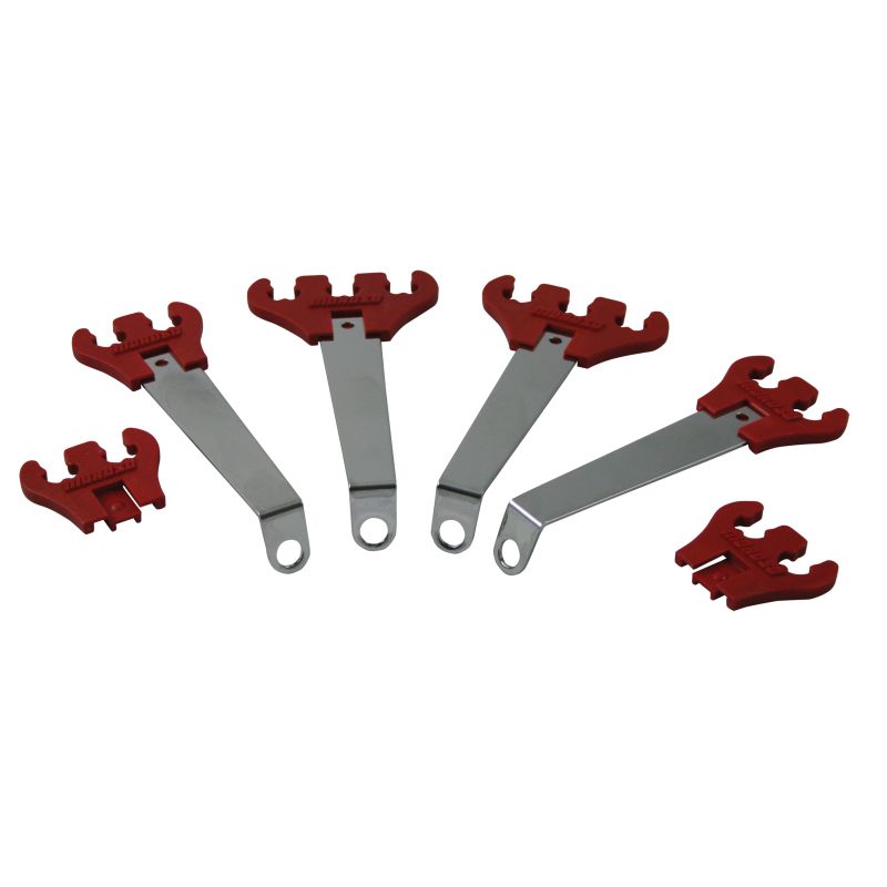 MOROSO MOR72151 Spark Plug Wire Looms Red