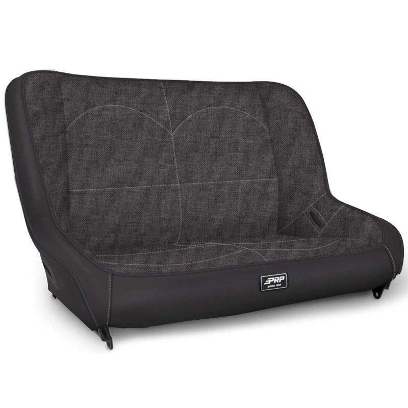 PRP Seats A3610-36-54 PRP Jeep CJ7/YJ Low Back Rear Bench - Grey