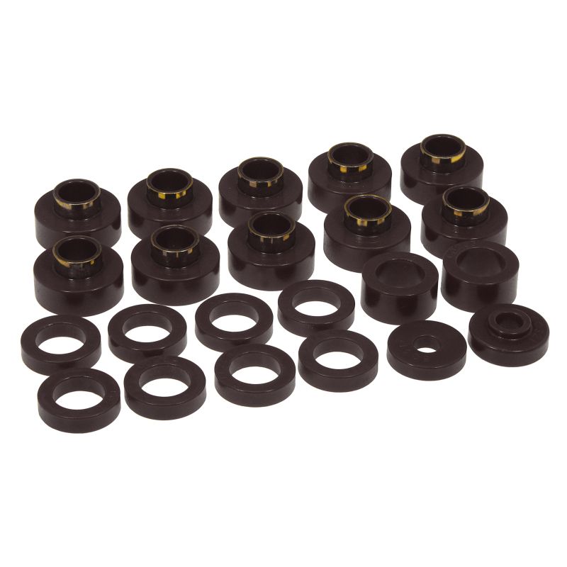Prothane 1-103-BL 80-86 Jeep CJ5/CJ7 Body Mount 22 Bushing Kit - Black