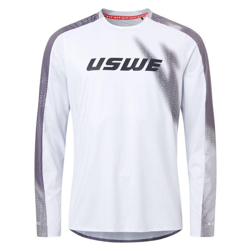 USWE 80951021025104 Kalk Off-Road Jersey Adult White - Small