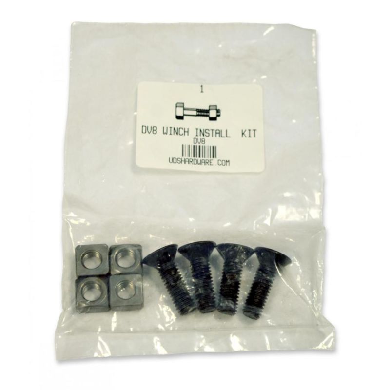 DV8 Offroad WMK12K Winch Mounting Kit for DV8 12K Winches Used w/ Winch Plates