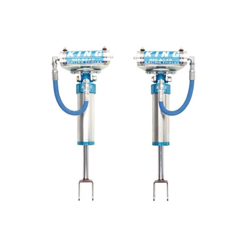 King Shocks 25001-302-EXT2 2011+ Chevrolet Silverado 2500/3500 Front 2.5 Dia Remote Reservoir Shock (Pair)