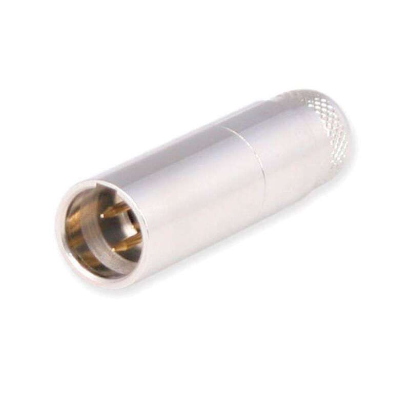 Rugged Radios C3P-ML 3-Pin Male Mini XLR Connector TA3ML