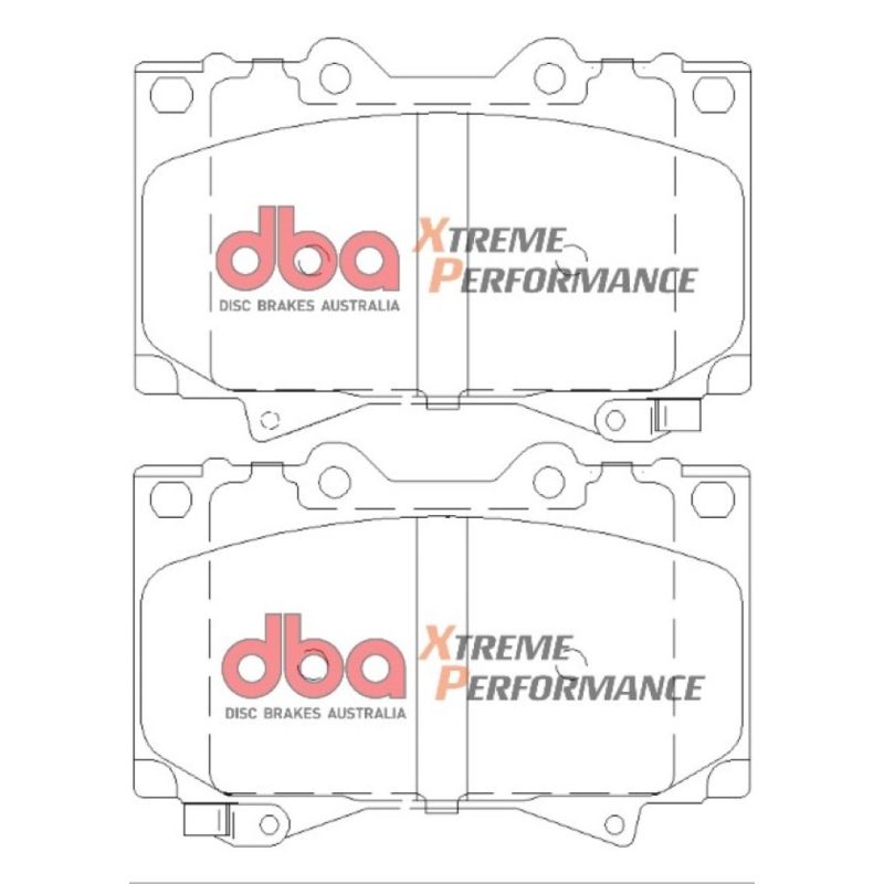 DBA DB1365XP 00-07 Toyota Land Cruiser XP650 Front Brake Pads