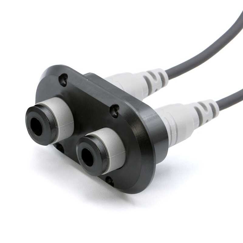 Rugged Radios JM-D-F Dual Headset / Helmet Jack Flush Mount Offroad