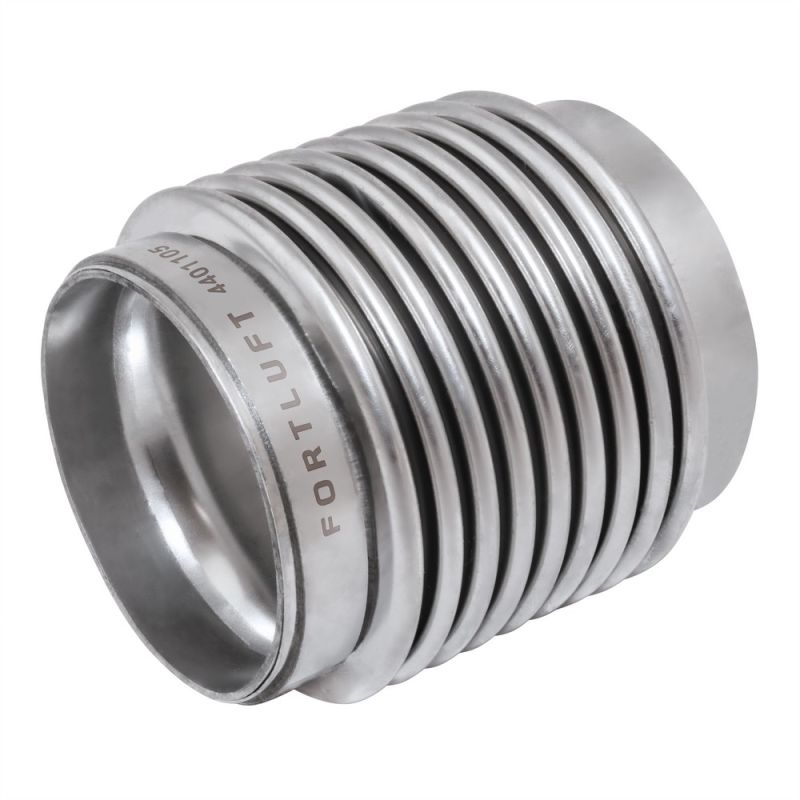 FORTLUFT 4401105 Flex Connector Bellows Stainless Steel, 2.25''x3.00''/57x76mm