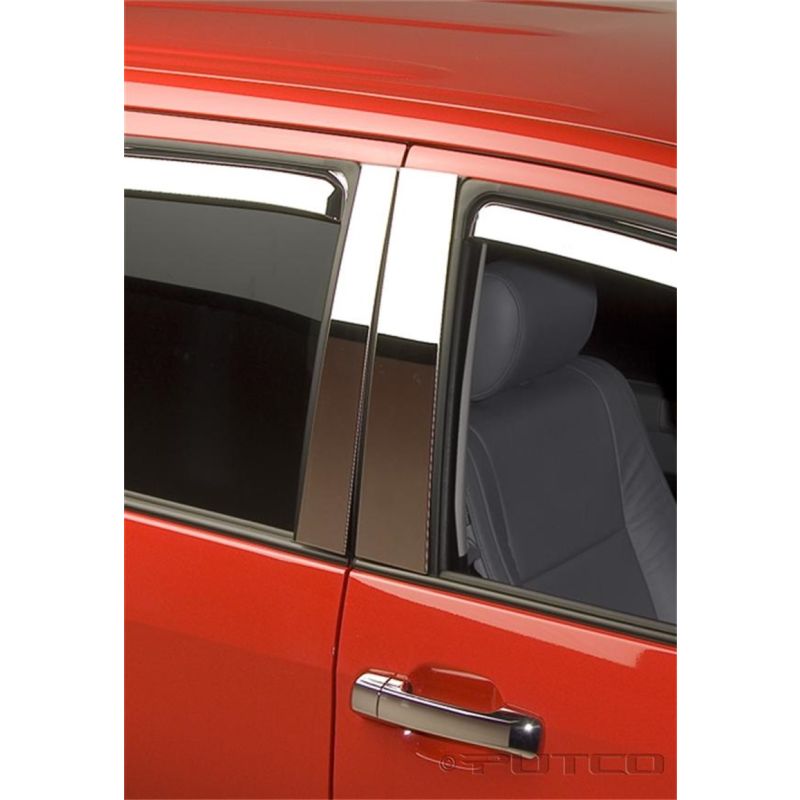 Putco 402620 07-17 Toyota Tundra - CrewMax & Double Cab (4pcs) Stainless Steel Pillar Posts Classic