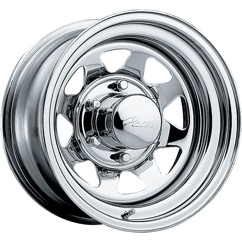 Pacer 315c-5760 15x7 6x5.50 Pac 315c Chrome Spoke