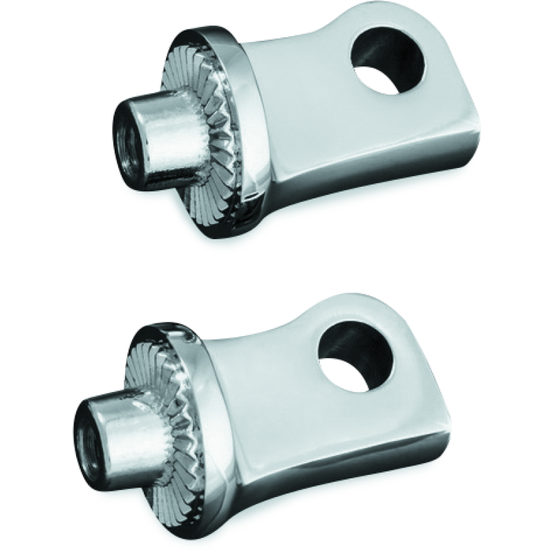 Kuryakyn 8884 Splined Peg Adapter Chrome