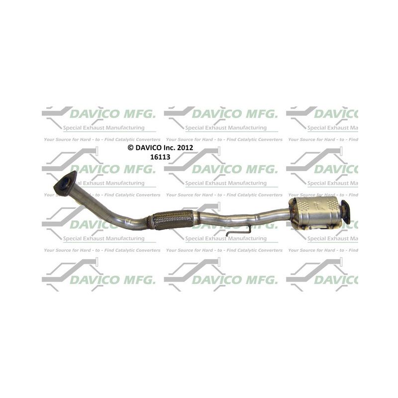 Davico Mfg 172835 NY Legal DIRECT FIT w/ CARB exempt univ