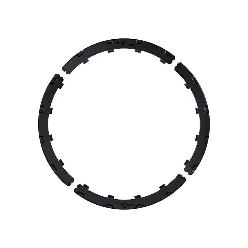 ICON 192051B Recon Pro 17in. Halo Rock Ring Kit - Black