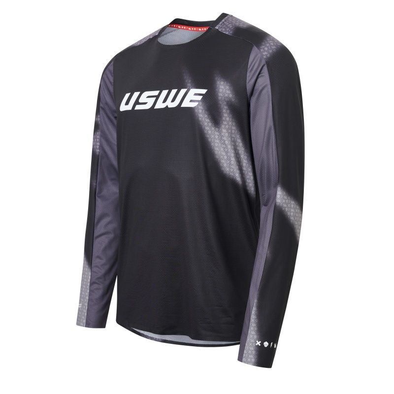 USWE 80951021999105 Kalk Off-Road Jersey Adult Black - Medium
