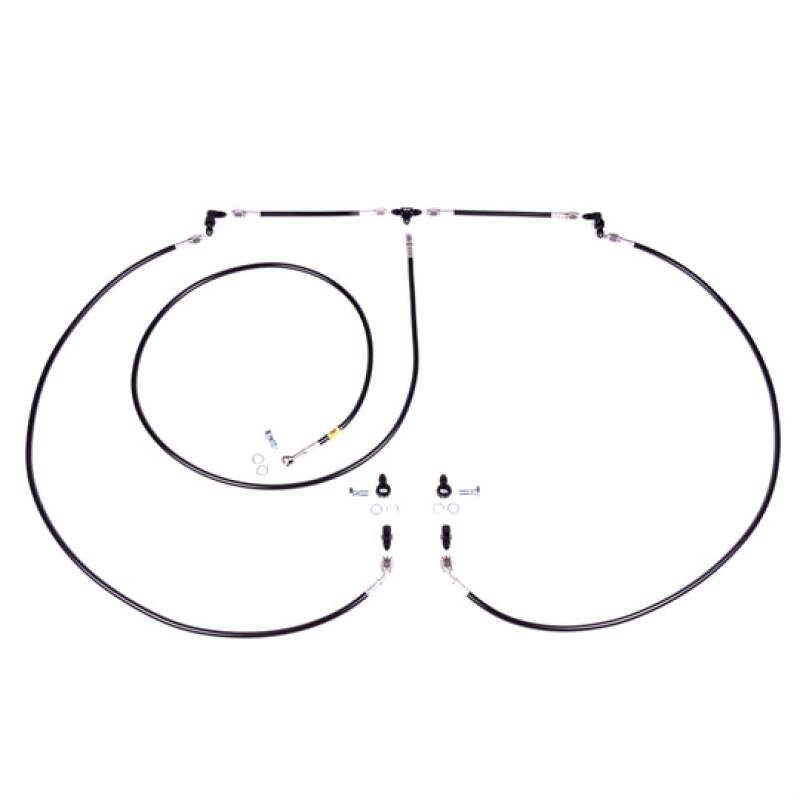 Chase Bays CB-CC-HB Chevrolet Corvette C5/C6 Stand Alone Dual Rear Calipers Hydro Handbrake Brake Line Kit