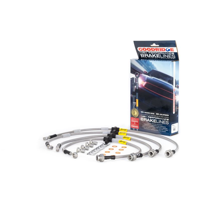 Goodridge 91-95 Acura Legend Stainless Steel Brake Lines