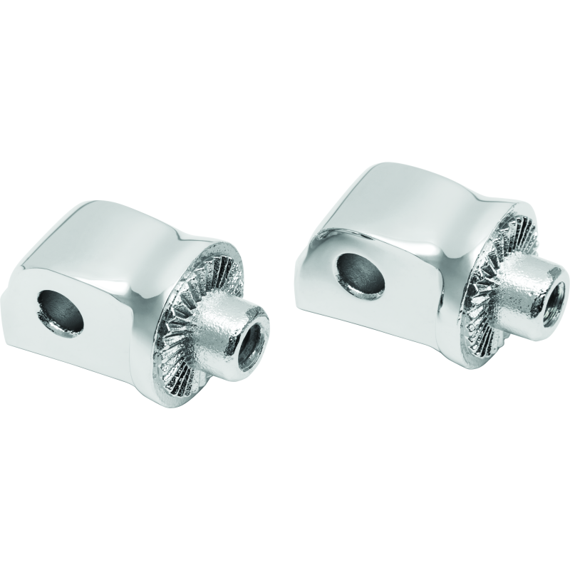 Kuryakyn 8923 Splined Passenger Peg Adapter Chrome