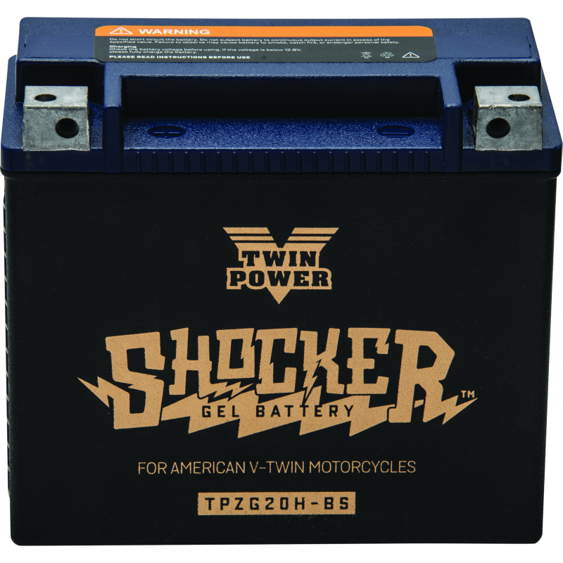 TwinPower 781233 Twin Power YTX-20H Shocker Gel Battery Replaces H-D 65991-82B 310 CCA