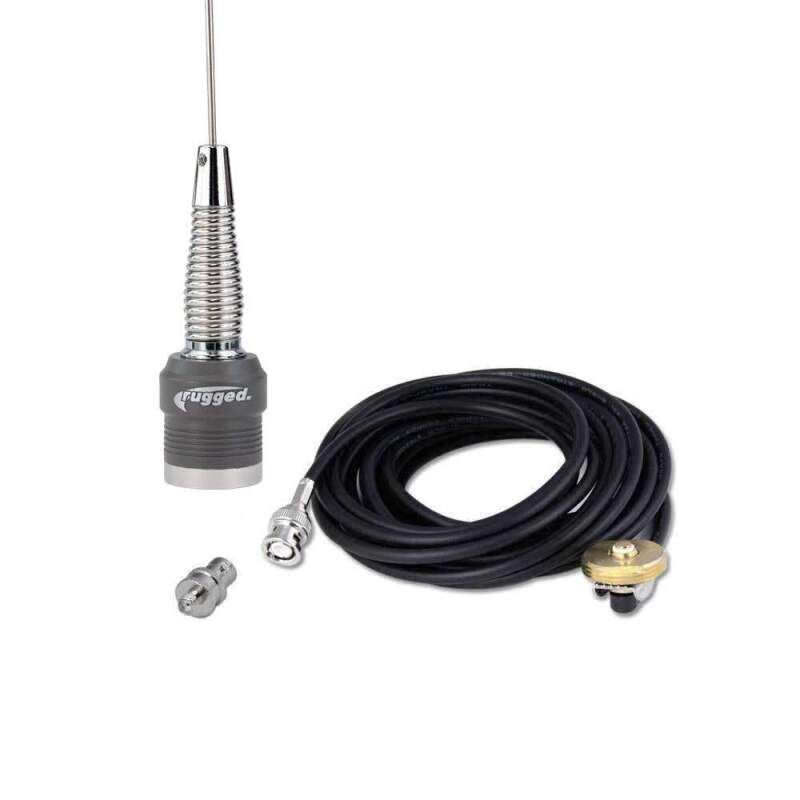 Rugged Radios EXT-ANT-KIT-VHF-ABH VHF Ext Antenna Kit (VHF 144 - 174 MHz) Rugged R1 / RDHX / RDH16 / ABH7 BNC Adapter